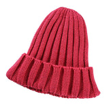 Maxbell Kids Baby Girls Boys Winter Knit Beanies Hat Causal Cozy Hats Cap Red