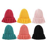 Maxbell Kids Baby Girls Boys Winter Knit Beanies Hat Causal Cozy Hats Cap Red