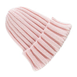 Maxbell Kids Baby Girls Boys Winter Knit Beanies Hat Causal Cozy Hats Cap Light Pink