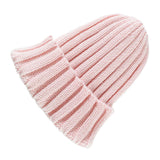 Maxbell Kids Baby Girls Boys Winter Knit Beanies Hat Causal Cozy Hats Cap Light Pink