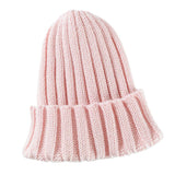 Maxbell Kids Baby Girls Boys Winter Knit Beanies Hat Causal Cozy Hats Cap Light Pink