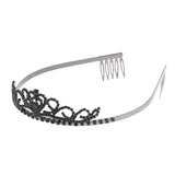 Women Girl Rhinestone Crystal Wedding Crown Tiara Headband Bridal Headpiece