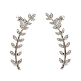 Maxbell Earrings Ear Studs Silver