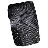 Maxbell Ladies Sheer Fishnet Thigh-High Stockings High Waist Crystal Pantyhose Black