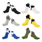 Ankle Toe Socks Cotton Warm Ankle Socks for Men and Women Black