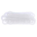 Maxbell 50Pcs Non-Slip Silicone Clothes Hanger Grips Clothing Hanger Strips White L