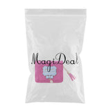 Maxbell Womens Leather Short Wallet Folding Zipper Pocket Card Holder Purse Rose Red