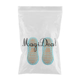 Non-slip floor socks Lake Blue