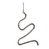 Maxbell Rhinestone Long Tassel Chain Hair Pins Wedding Accessories Black