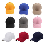 Curved Basketball Cap Hiphop Causal Snapback Golf Peaked Sun Hat Yellow