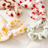 Assorted Color Hair Scrunchies 5x