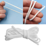 Maxbell 50/100m Elastic Band Cord Ribbon for Clothes Dress Pant Sewing  100 meters
