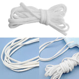 Maxbell 50/100m Elastic Band Cord Ribbon for Clothes Dress Pant Sewing  100 meters