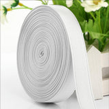 Maxbell 16m Elastic Stretch Cord for Clothes Dress Sport Pant Sewing Trim White