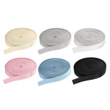 Maxbell 16m Elastic Stretch Cord for Clothes Dress Sport Pant Sewing Trim White