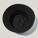 Fashion Women Men Folding Fisherman Hat Unisex Hip Hop Bucket Cap Black