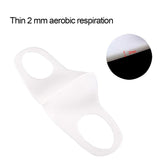 Anti Flu Pollution Mouth Mask Reusable Dust Proof Face Mask White