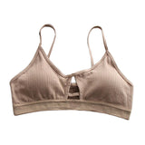 Women's Comfy Padded Push up Everyday Bra Khaki