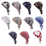 Women Muslim Turban Cancer Chemo Cap Head Scarf Cover Hat Type 1