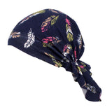 Women Muslim Turban Cancer Chemo Cap Head Scarf Cover Hat Type 6