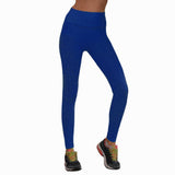 Maxbell Women Yoga Pants High Waist Push Up Workout Leggings S Royal Blue