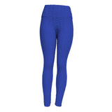 Maxbell Women Yoga Pants High Waist Push Up Workout Leggings S Royal Blue