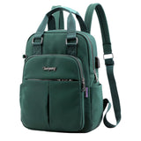 Women Laptop Backpack Lightweight Causal Outdoor Tote Bag Daypack Green