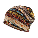 Unisex Fashion Slouchy Beanie Hat Sleep Turban Cap Headwear Coffee
