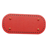 Leather DIY Bags Bottom Mat Pad Insert Base Replacement Purse Making Red