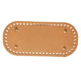 Leather DIY Bags Bottom Mat Pad Insert Base Replacement Purse Making Brown
