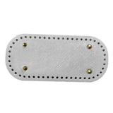 Leather DIY Bags Bottom Mat Pad Insert Base Replacement Purse Making Silver