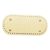 Leather DIY Bags Bottom Mat Pad Insert Base Replacement Purse Making Apricot
