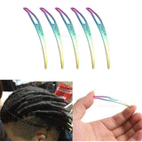 5x Curved Dreadlocks Tool Hair Extensions Retighten Locs Easy Locking Needle