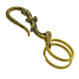 Brass Key Chain for Straps Bags Belting Ring Wallet Chain Biker eagle