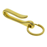 Heavy-Duty Solid Brass Key Ring Clasp Bolt Snap Trigger Hook for Bags 25mm