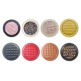 Round Crochet Bag Bottom Shaper Pad Insert Base for Purse Making Black