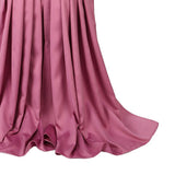 Women Plain Scarf Hijab Wrap Shawls Head Muslim Scarves Muffler Pink