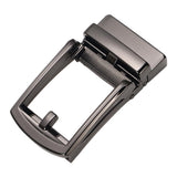 Automatic Belt Buckle Alloy Polished Business Casual Ratchet Buckle Style 3