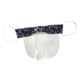Maxbell Mini Reusable Face Cover Transparent Shield Safety Mouth Shield Flower 1