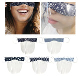 Maxbell Mini Reusable Face Cover Transparent Shield Safety Mouth Shield Flower 1