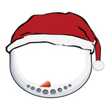 Maxbell 4x Kids Full Face Shield Clear Face Cover Deer+Xmas Tree+Snowman+Santa Claus