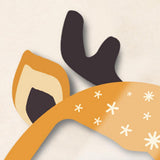 Maxbell 4x Kids Full Face Shield Clear Face Cover Deer+Xmas Tree+Snowman+Santa Claus