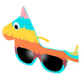Novelty Sunglasses Colorful Party Clear View Mexican Costume Glasses Donkey