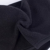 Fleece Ear Warmers Headband, Thermal Ear Muffs Warmers Elastic Black