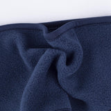 Fleece Ear Warmers Headband, Thermal Ear Muffs Warmers Elastic Navy Blue