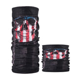 Maxbell Unisex Bandana Headwear Neck Gaiter Scarf Headwear Balaclava Skull