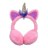 Adult Kid Winter Women Girl Faux Fur Earmuff Ear Warmer Plush Pink