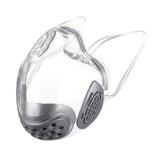 Durable Mask Face Shield Combine Reusable Face Mask Cover Clear Safe Grey