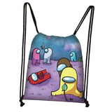 Maxbell Drawstring Bag Travel Backpack String Gym Sack F