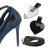 Womens Shoes Strap Shoelace High Heel Anti-slip Locking String Adjustable